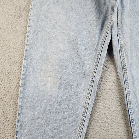 Vtg Levis 560 Mens 36x31 Loose Fit Tapered  Leg Jeans Light Wash Grunge Skater - Picture 3 of 11